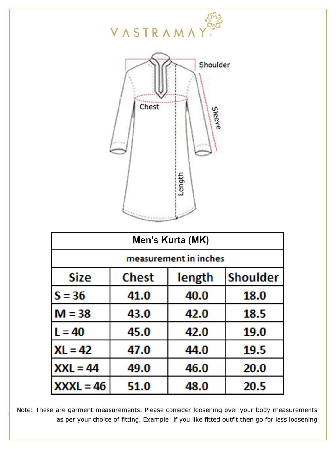 Shvaas By Vastramay Men's Aqua Cotton Knee Length Kurta - L_VSHVMK195_40 - Image 2